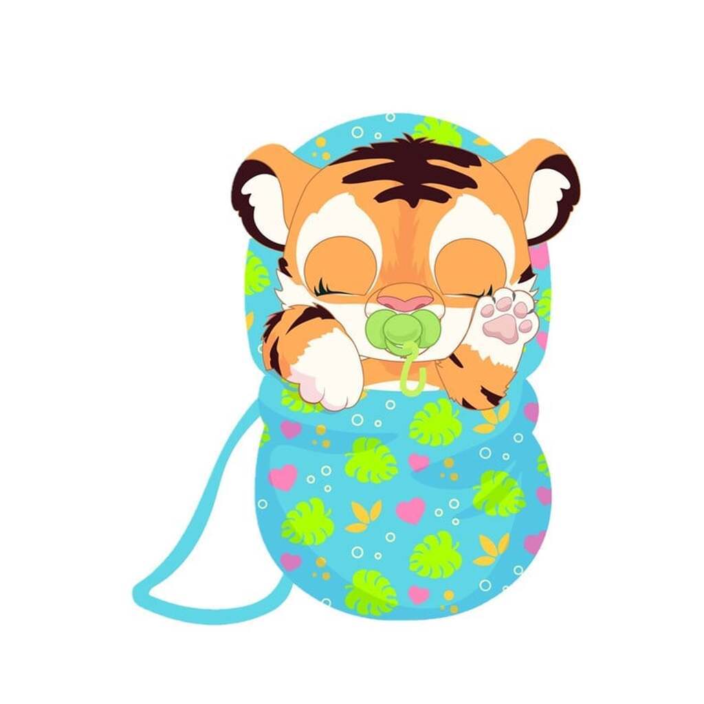 Baby Paws 24 cm - Tiger
