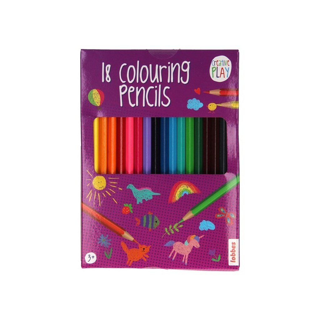 Lobbes Colored Pencils 18st.