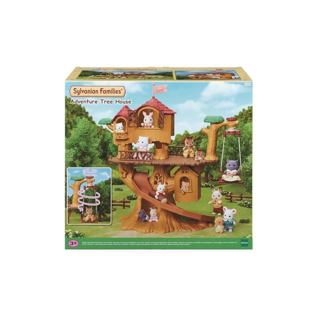 Sylvanian Families Træhus fuldt af oplevelser