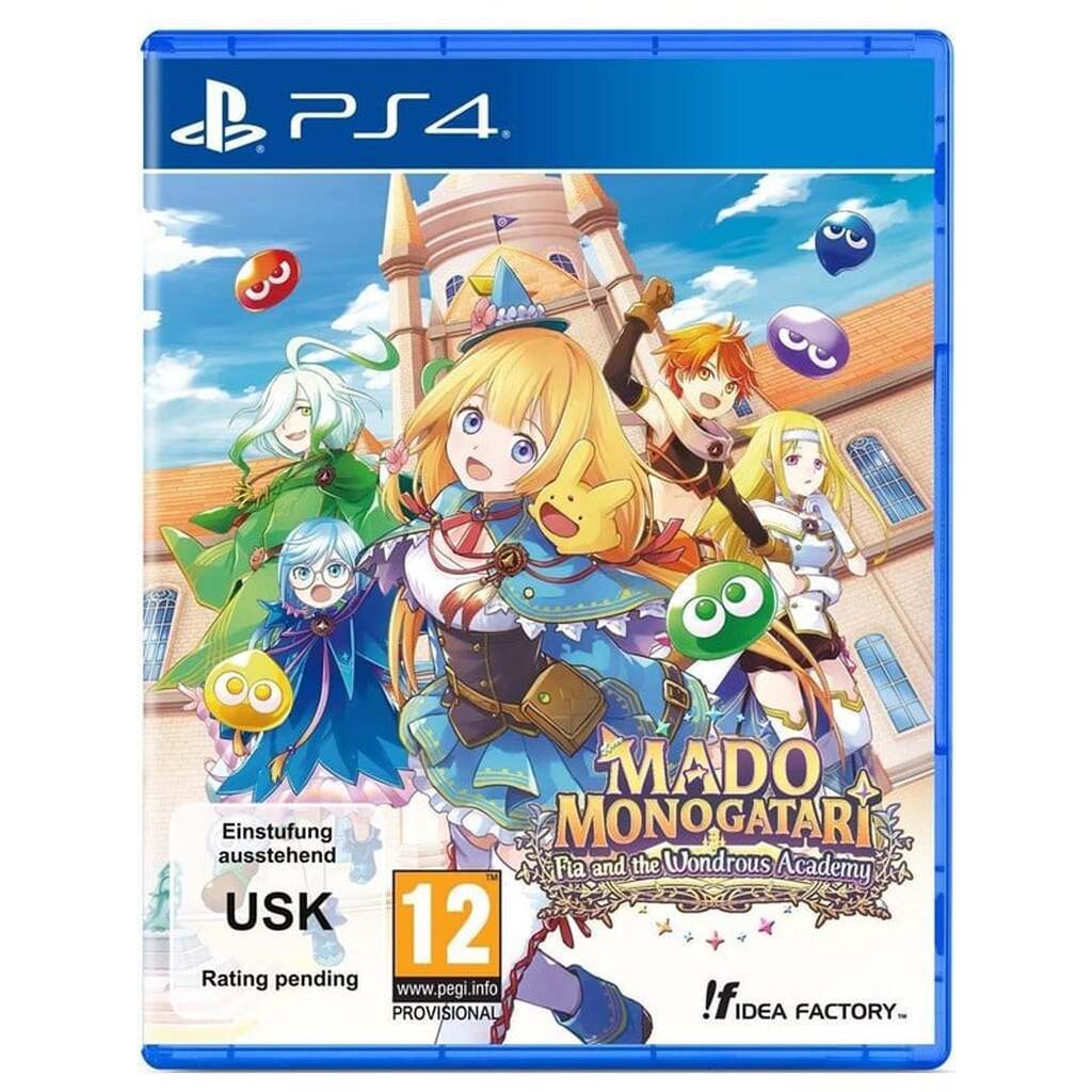 MADO MONOGATARI: Fia and the Wondrous Academy - Sony PlayStation 4 - RPG
