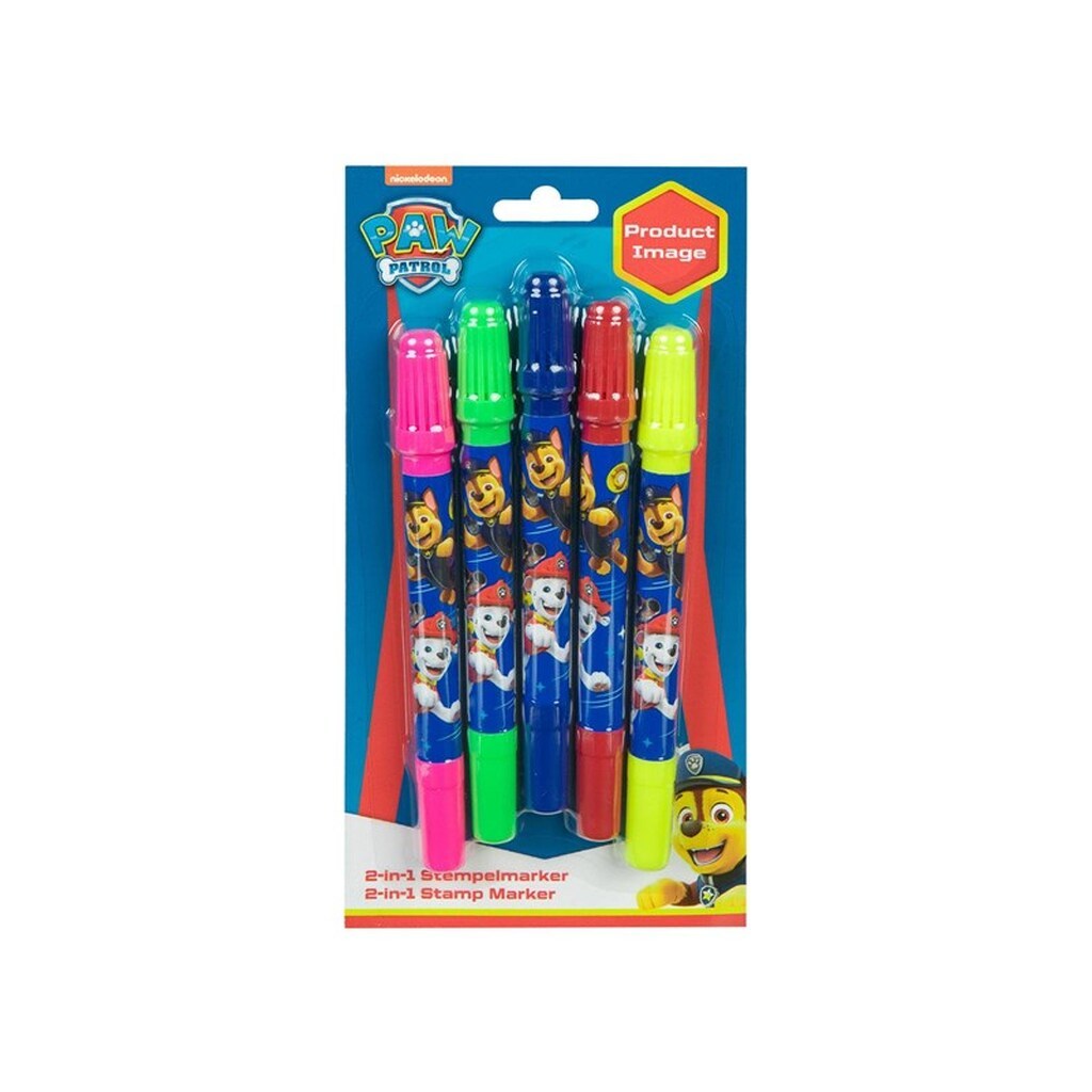 Undercover Stamp pen 2in1 PAW Patrol 4 pcs.