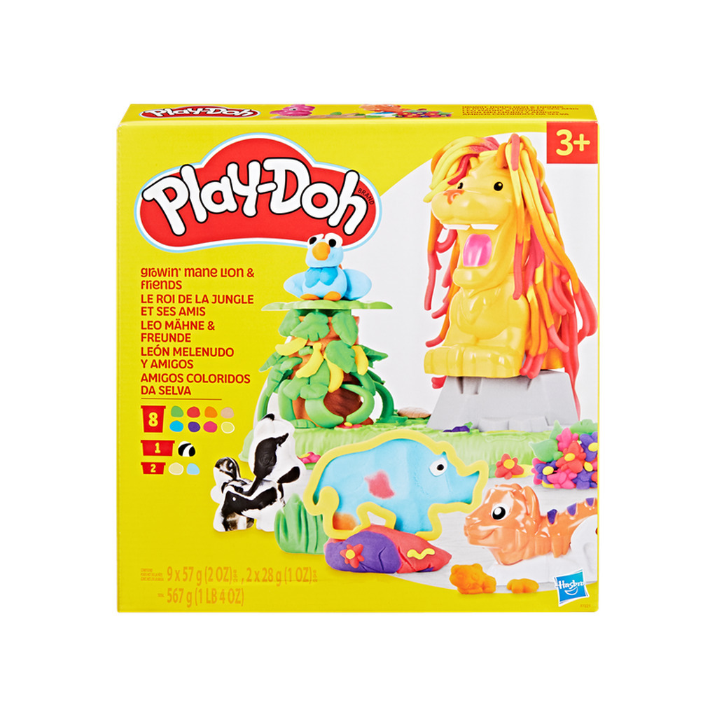 Play-Doh Growin' Mane Lion and Friends