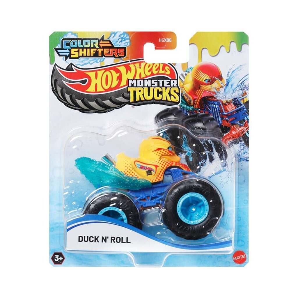 Hot Wheels Monster Trucks Colour Shiffters Duck N&apos; Roll