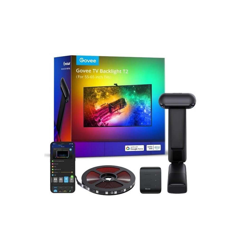 Govee Envisual TV Backlight T2 with Dual Cameras 55"-65"