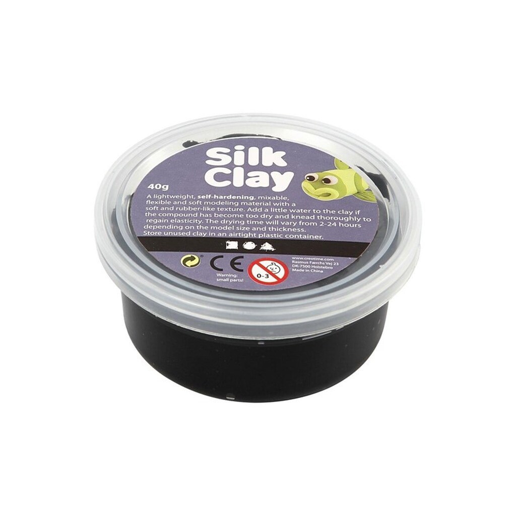 Silk Clay - Black 40gr.
