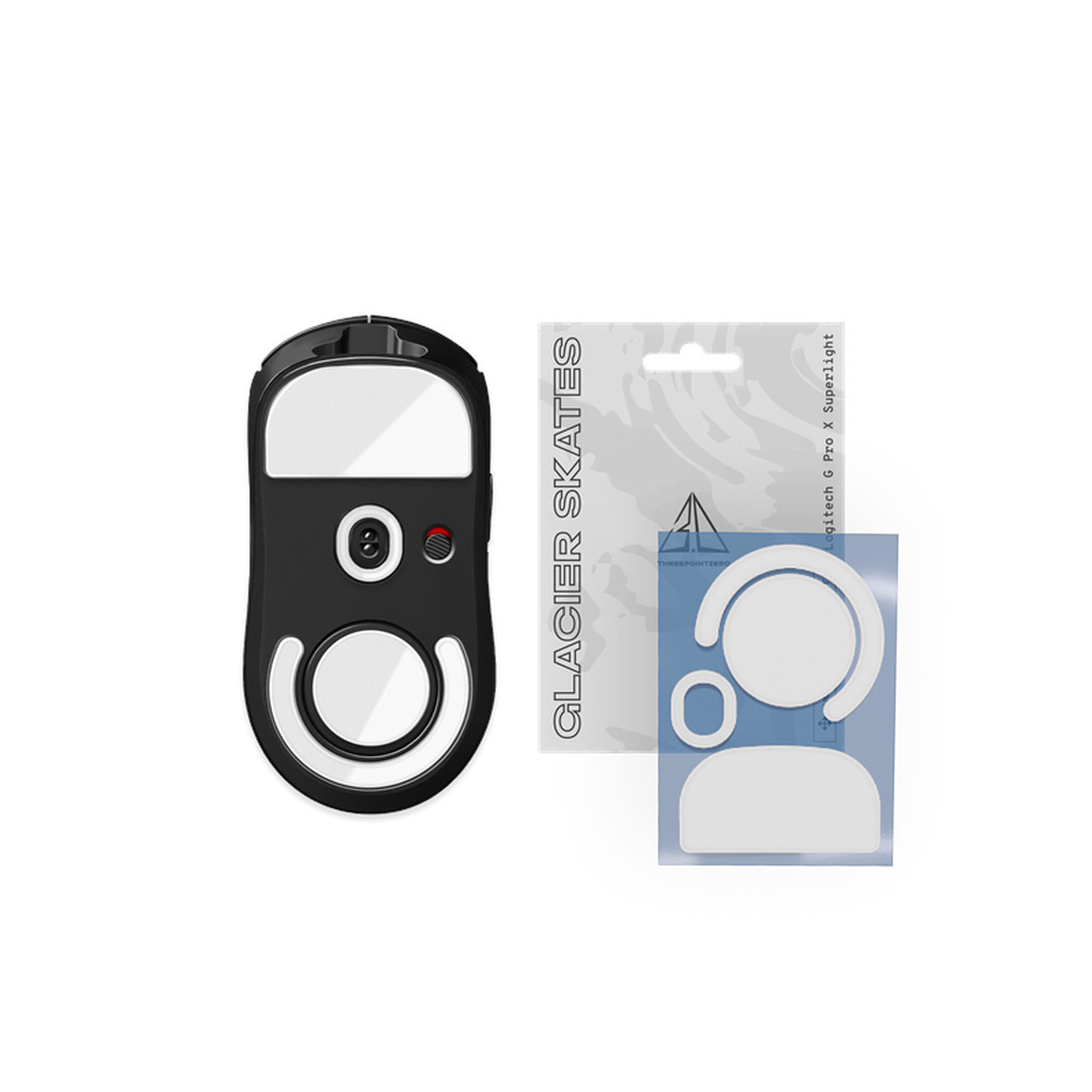 Threepointzero Glacier Skates - for Logitech G Pro X Superlight