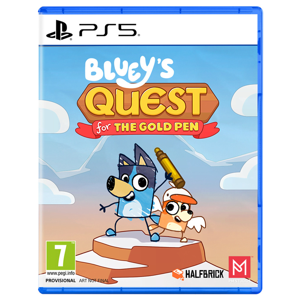 Bluey's Quest for the Gold Pen - Sony PlayStation 5 - Eventyr