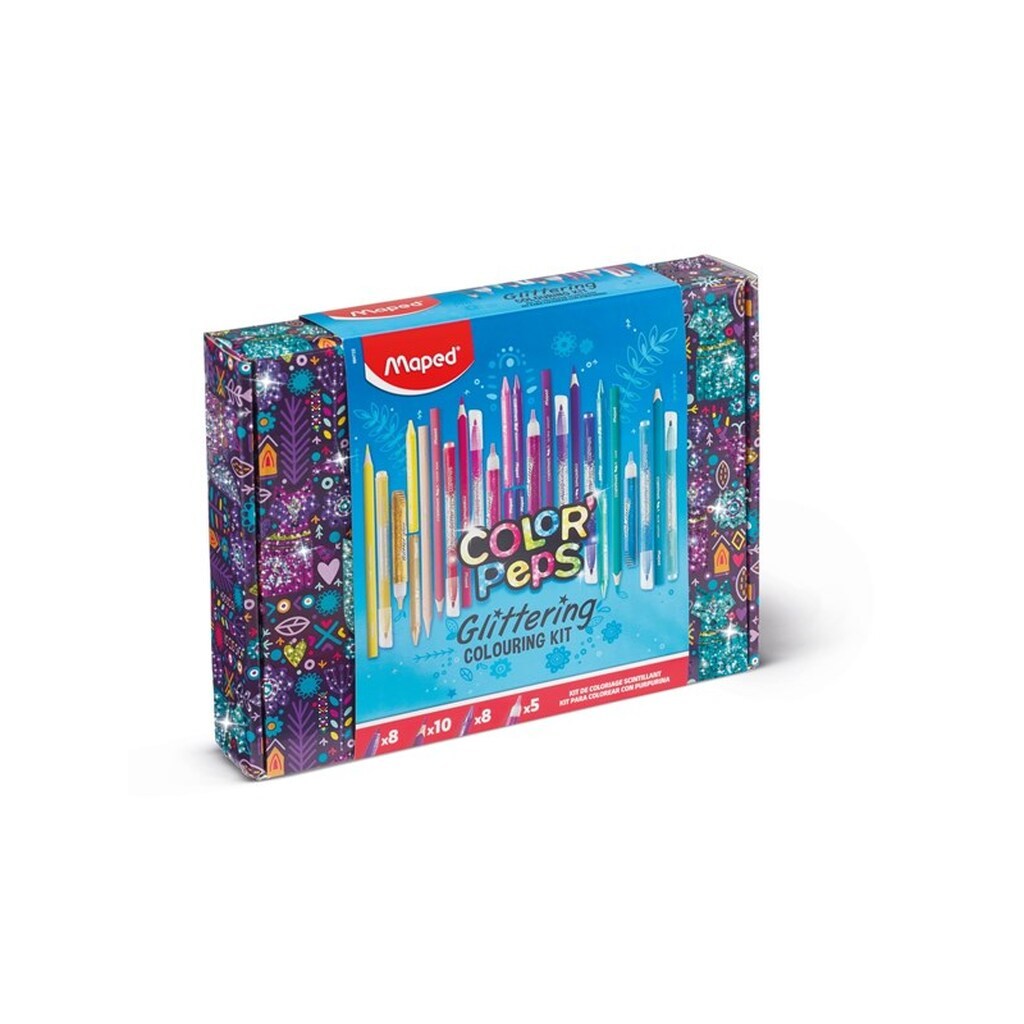 Maped Glitter Colouring kit