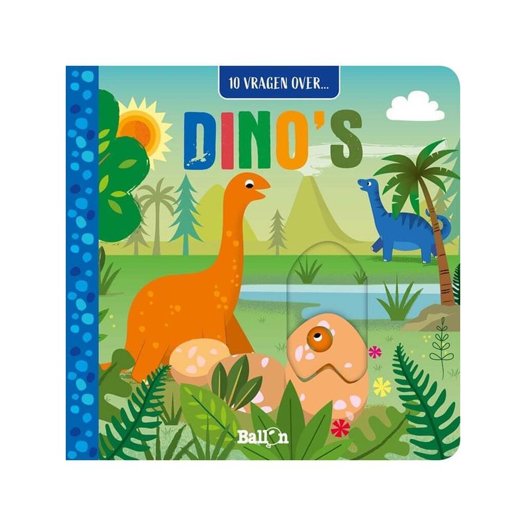 Standaard Uitgeverij Slide and Flap Book - 10 Questions about... Dinosaurs