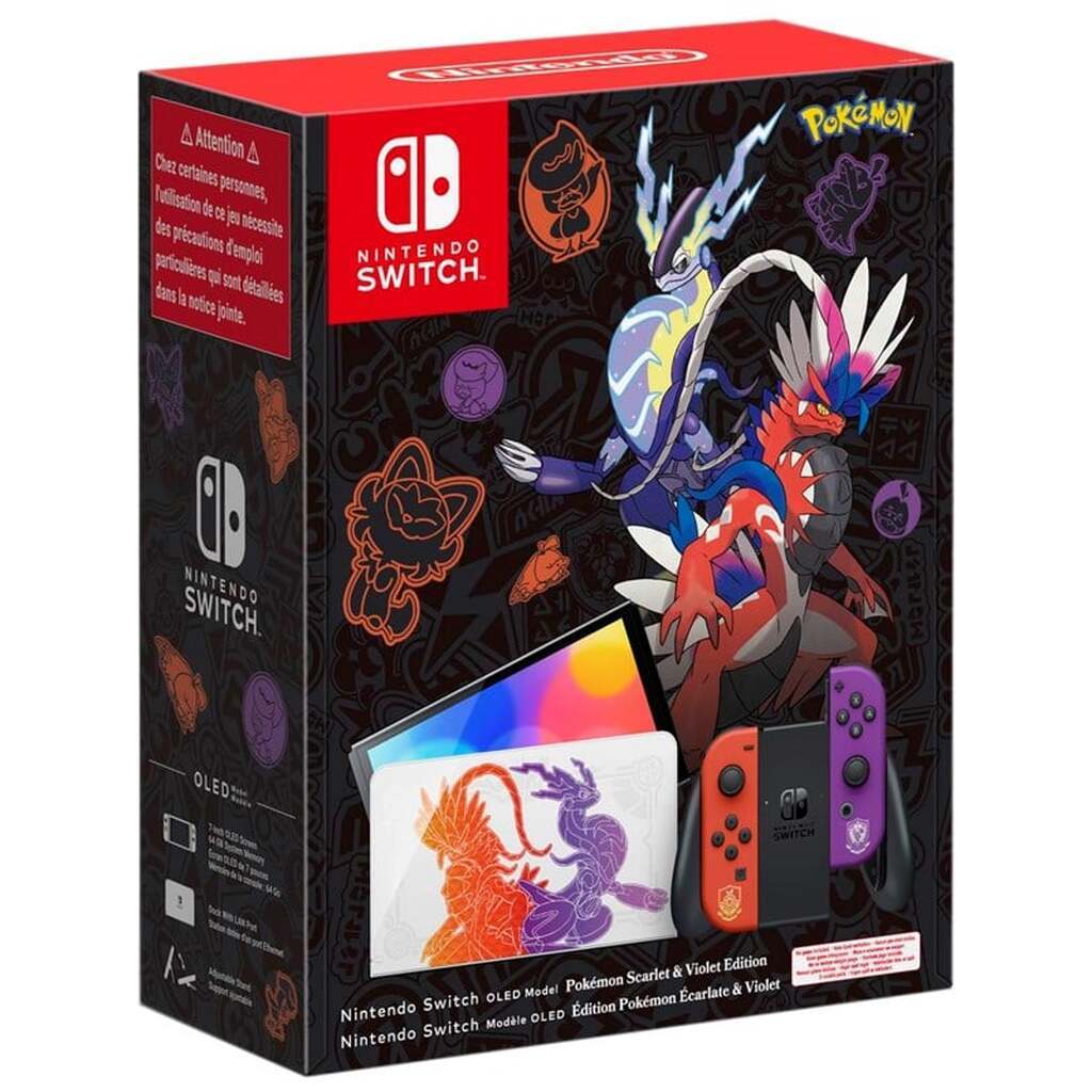 Nintendo Switch OLED Pokémon Scarlet &amp; Violet Edition