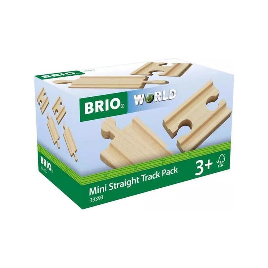 Brio 33393 Lige skinner, mini