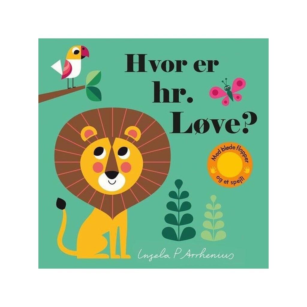 Hvor er hr. Løve? - Børnebog - Papbog
