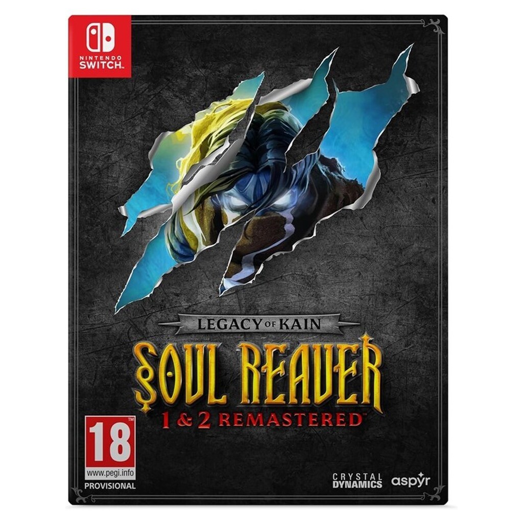Legacy of Kain: Soul Reaver 1 &amp; 2 Remastered (Deluxe Edition) - Nintendo Switch - Action/Adventure