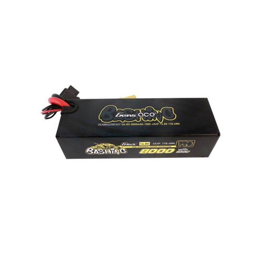 Gens ace &amp;Tattu 8000mAh 14.8V 100C 4S2P Lipo Battery Pack