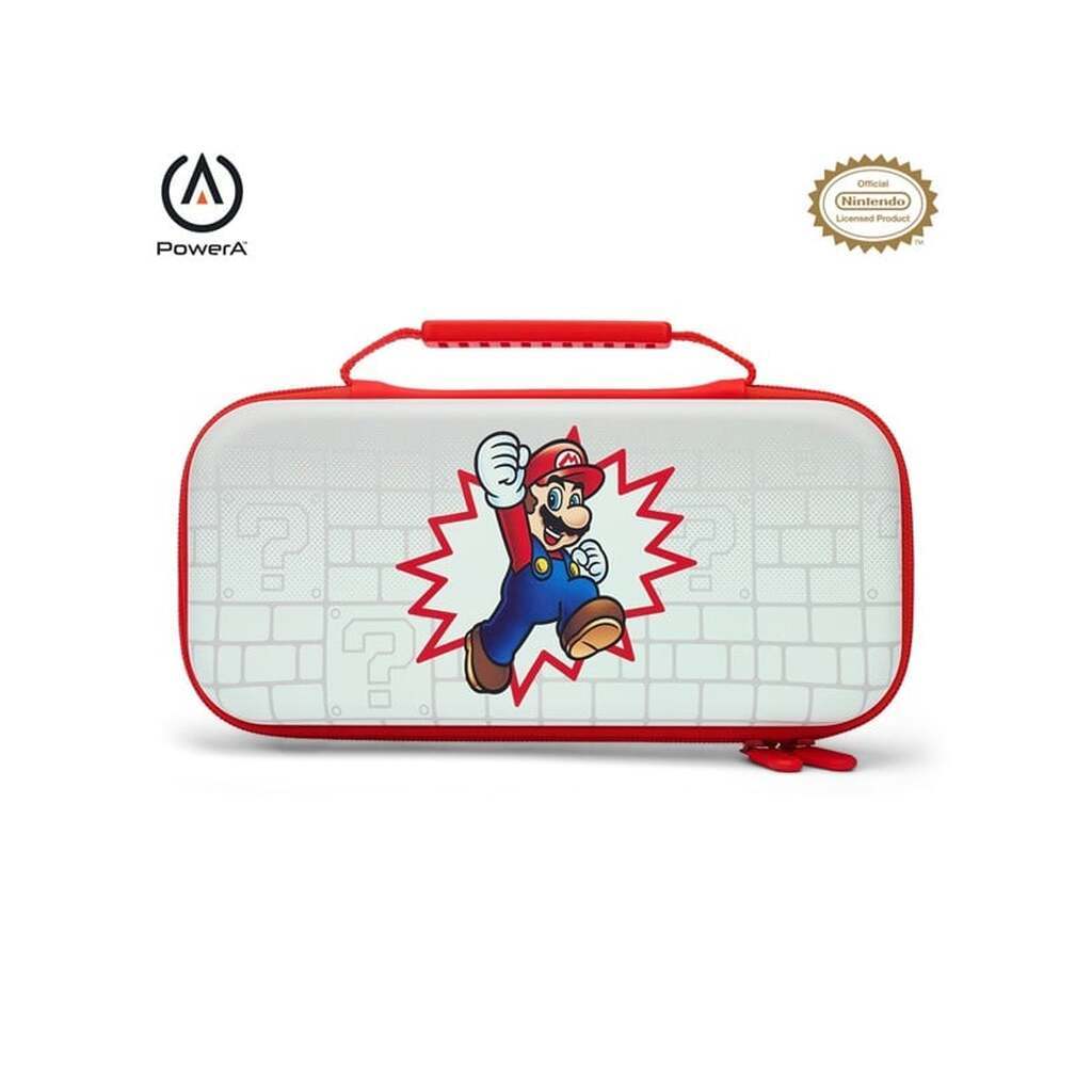 PowerA Protection Case til Nintendo Switch - OLED Model, Nintendo Switch eller Nintendo Switch Lite - Brick Breaker Mario - Taske - Nintendo Switch