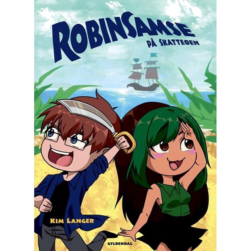 RobinSamse på Skatteøen - Børnebog - Hardcover