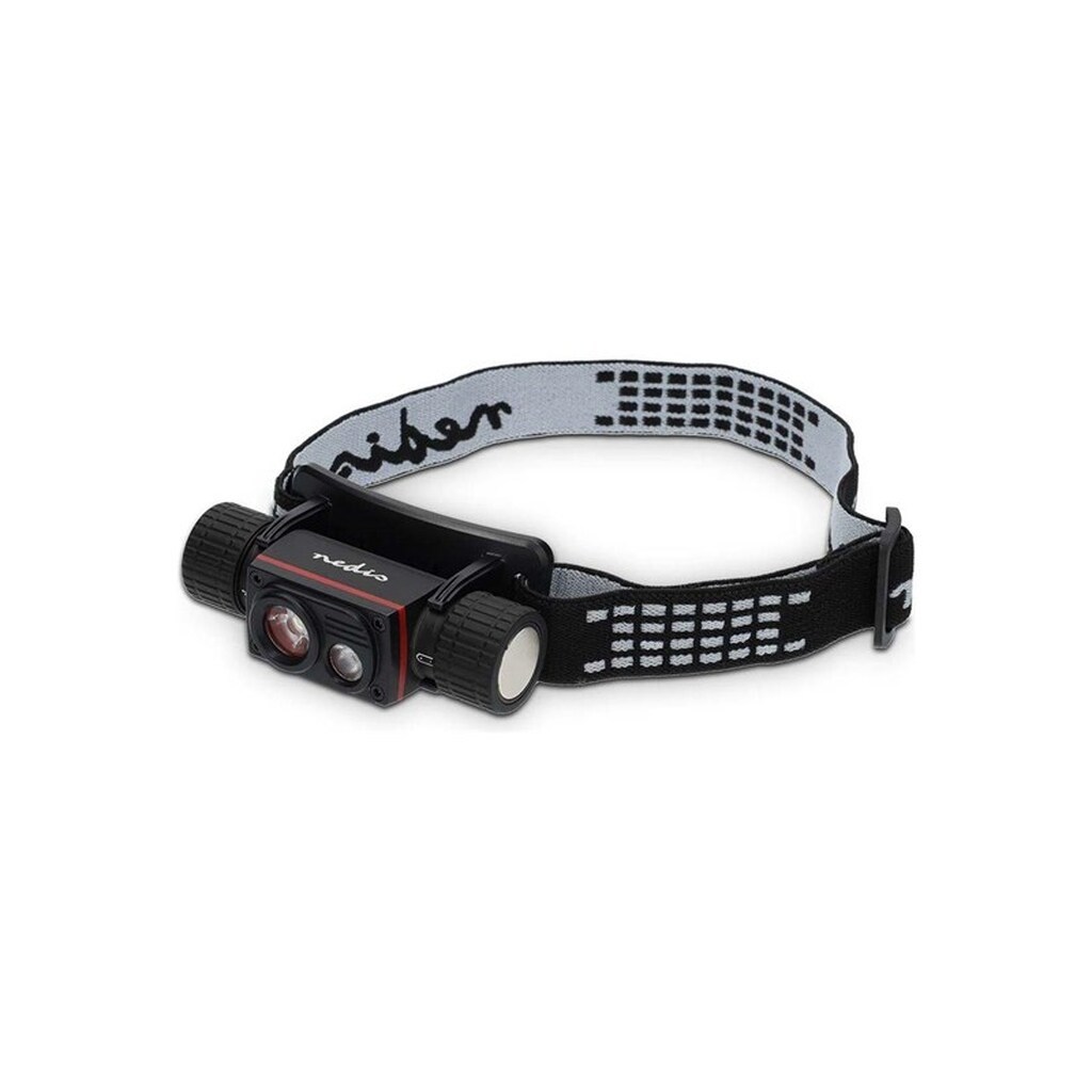 Nedis - head flashlight - LED x 2 - 10 W - 6500-8000 K - black