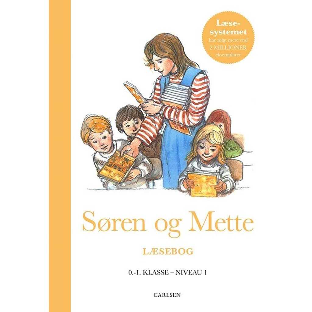 Søren og Mette (Læsebog 1 0.-1. klasse) - Børnebog - Hardcover