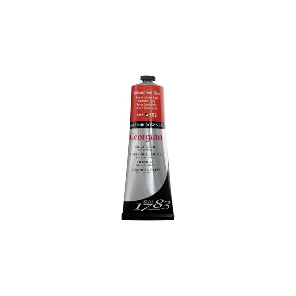 Daler-Rowney Georgian Oil 225 ml Cad Red Hue