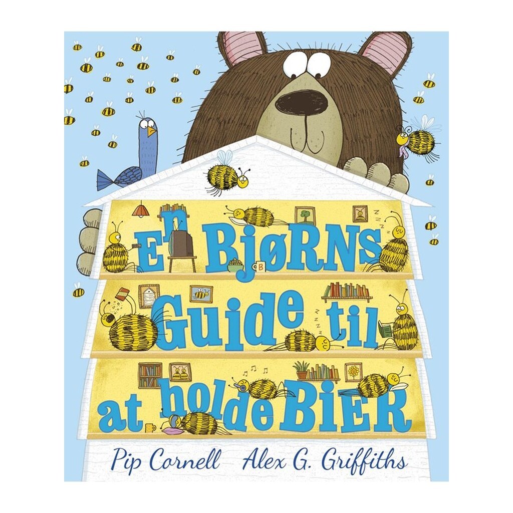 En bjørns guide til at holde bier - Børnebog - Hardcover