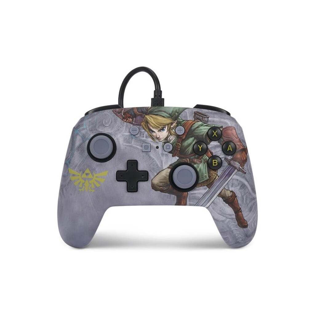 PowerA Enhanced kablet controller til Nintendo Switch - Valiant Link - Wired Controller - Nintendo Switch