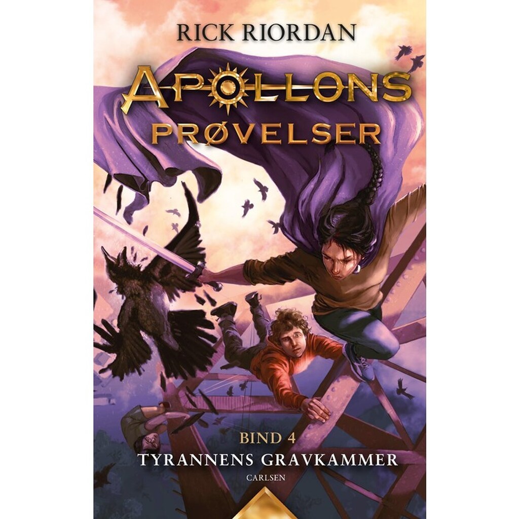 Apollons prøvelser (4) - Tyrannens gravkammer - Børnebog - Hardcover
