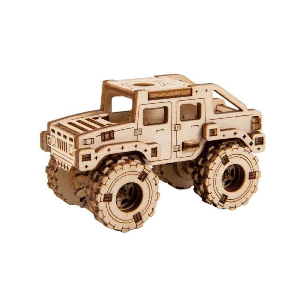 Mobimods WoodenCity Monster Truck Hummer