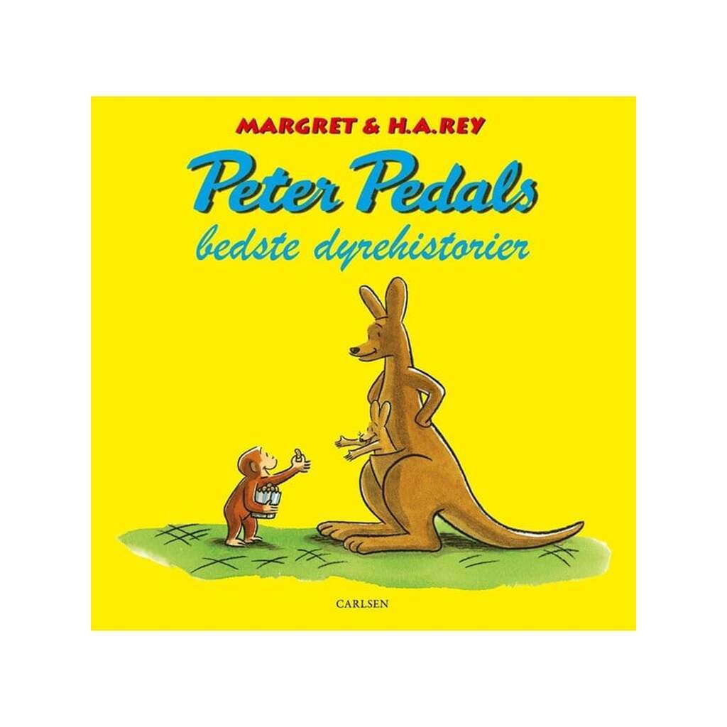 Peter Pedals bedste dyrehistorier - Børnebog - Hardcover