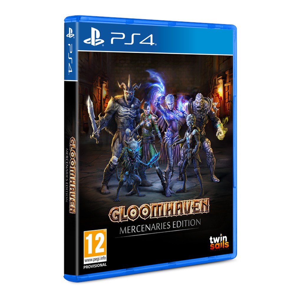 Gloomhaven (Mercenaries Edition) - Sony PlayStation 4 - RPG