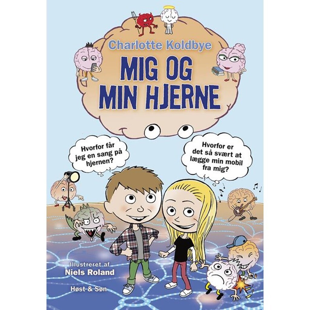 Mig og min hjerne - Børnebog - Hardcover