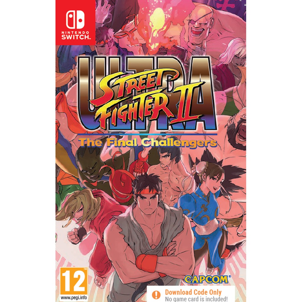 Ultra Street Fighter II: The Final Challengers (Code in a Box) - Nintendo Switch - Kamp
