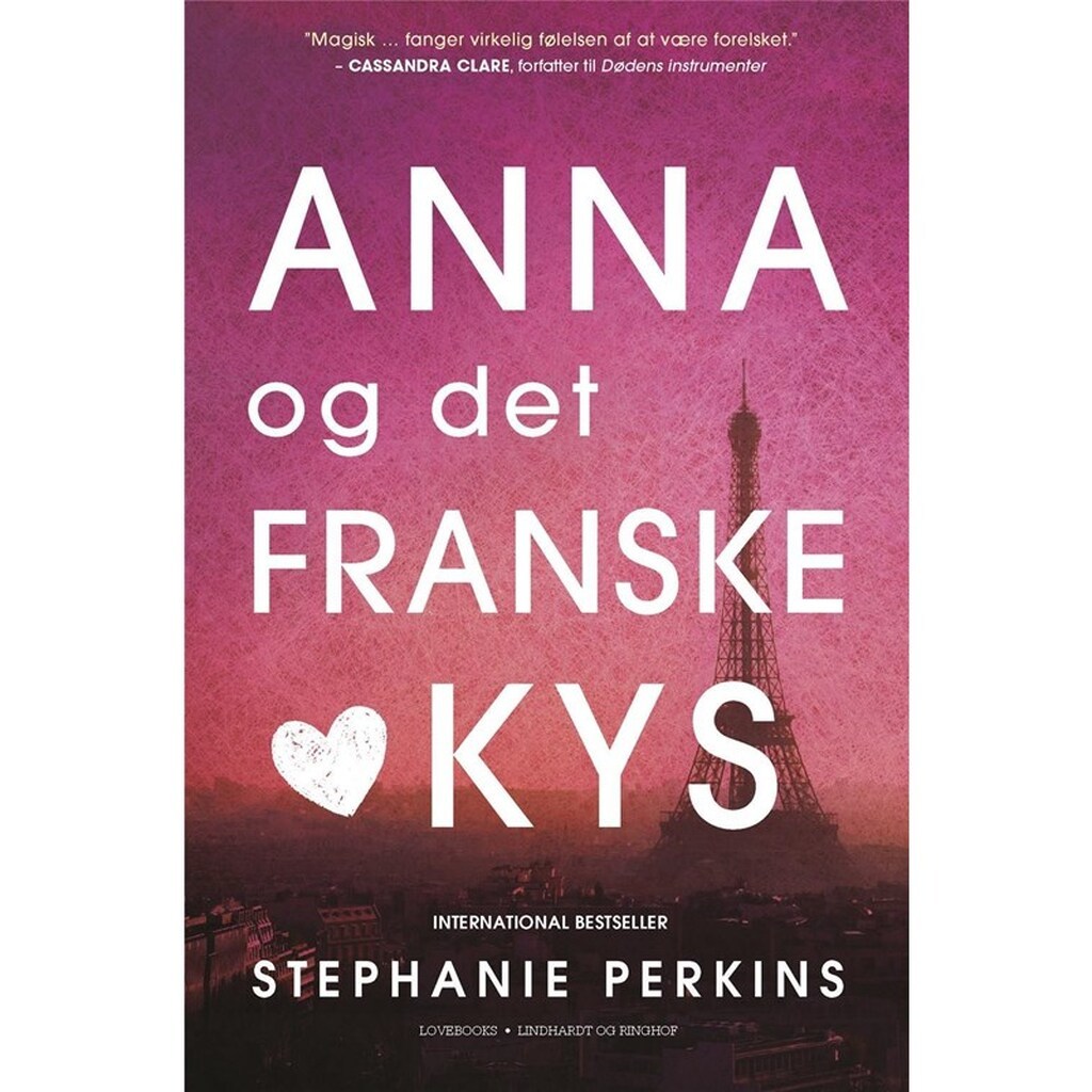 Anna og det franske kys - Ungdomsbog - paperback