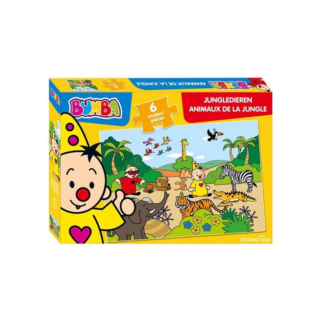 Studio 100 Bumba Puzzle Jungle Animals 6 pcs.