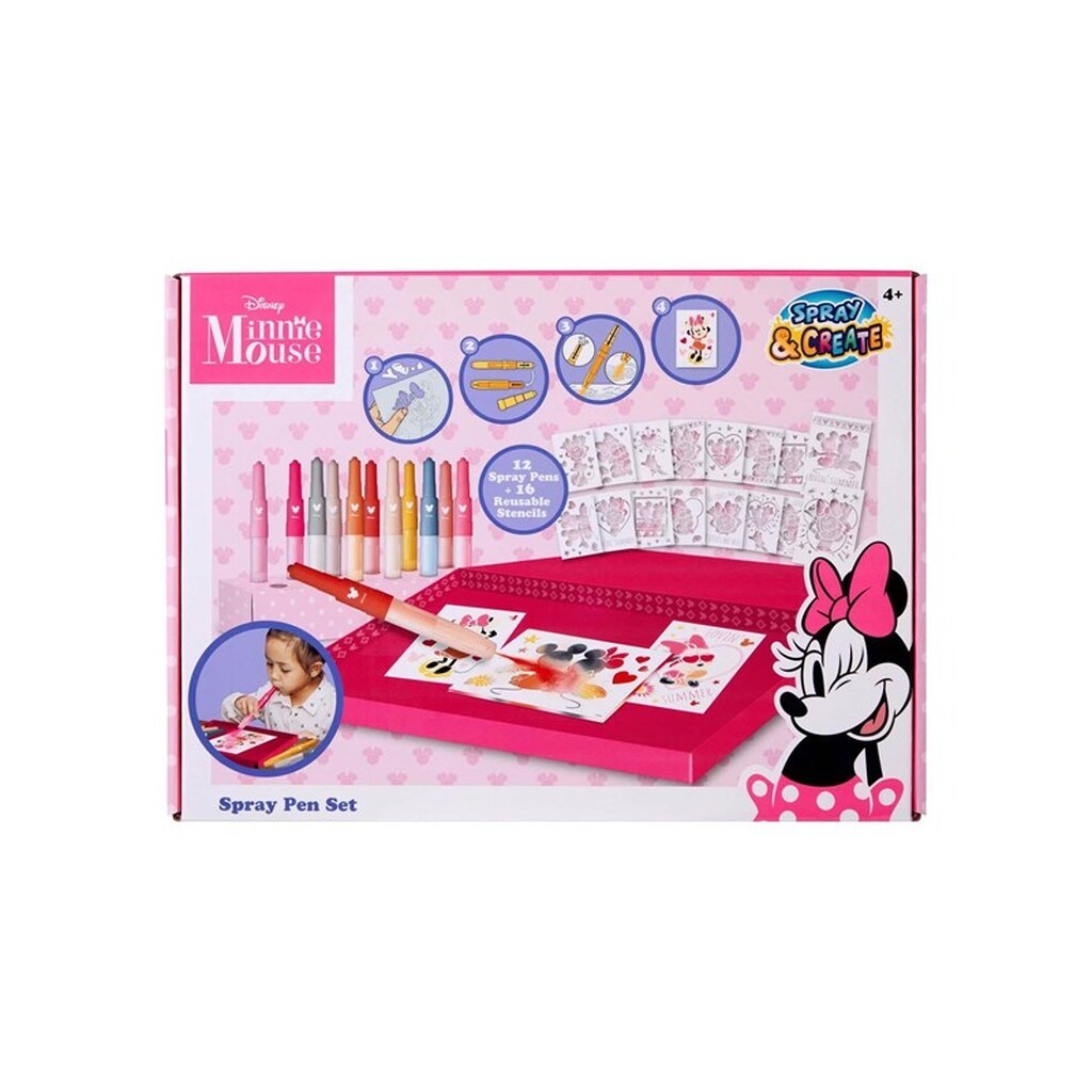 Canenco - Minnie Mouse Blow Pens Deluxe Set