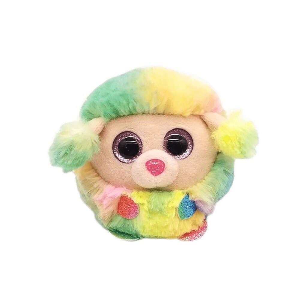 Ty Teeny Puffies Rainbow Poodle 10cm