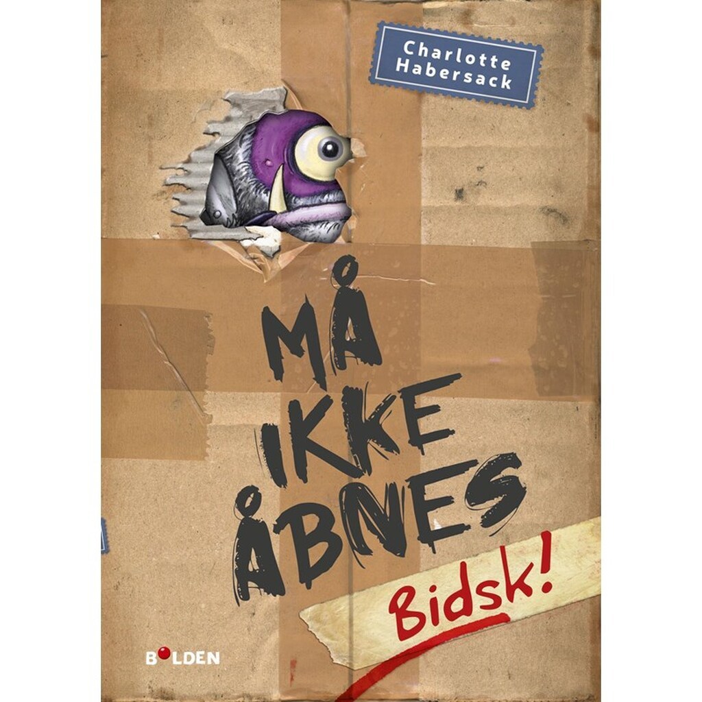 Må ikke åbnes 1: Bidsk! - Børnebog - hardcover