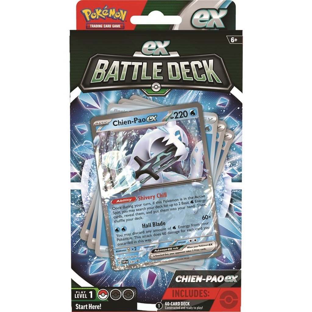 Pokemon TCG ex Battle Deck Chien-Pao ex/Tinkaton ex - assorted