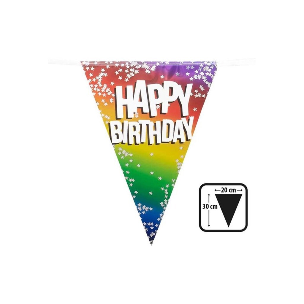 Boland Happy Birthday Bunting 6m