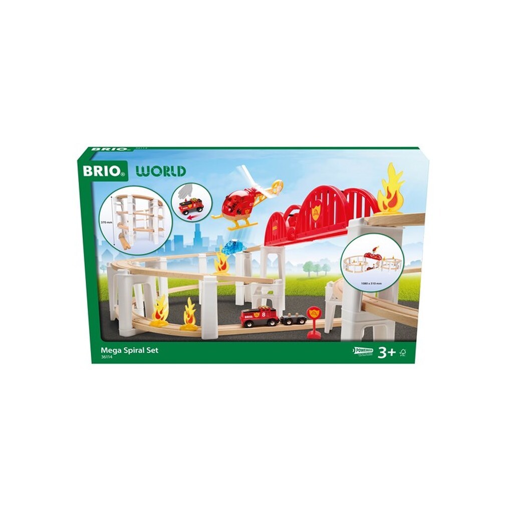 Brio 36114 Mega Spiral Sæt