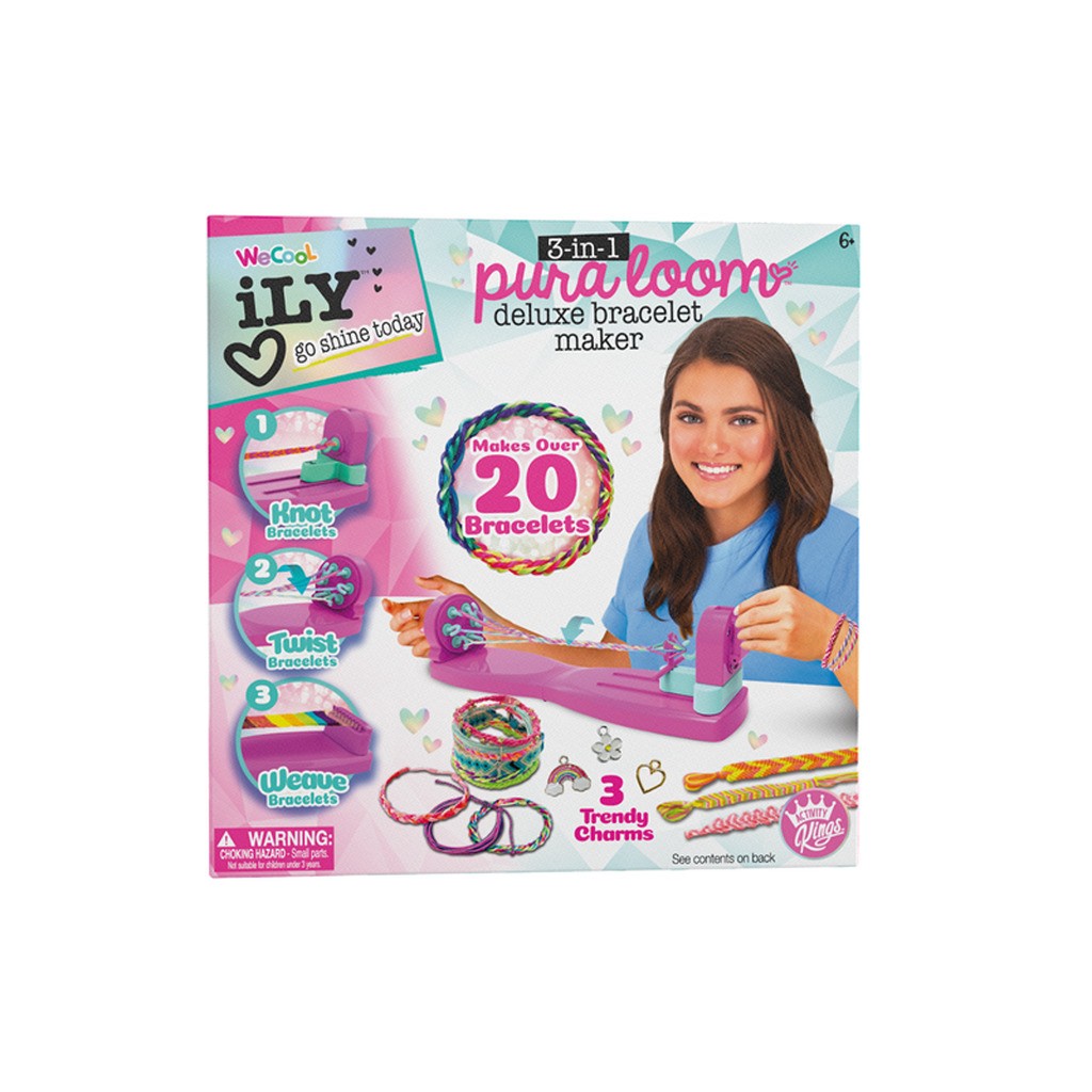 iLY 3-in-1 Pura Loom Deluxe Bracelet Maker
