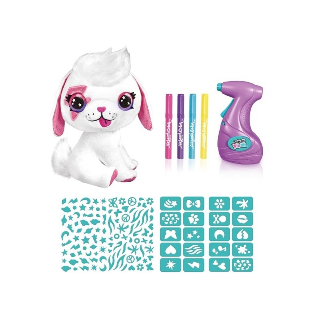 Airbrush Plush Hundehvalp