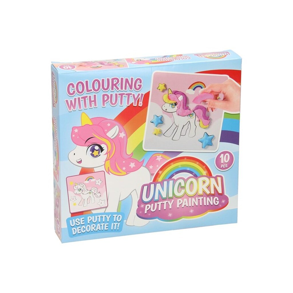 Johntoy - Coloring with Putty by Number Unicorn
