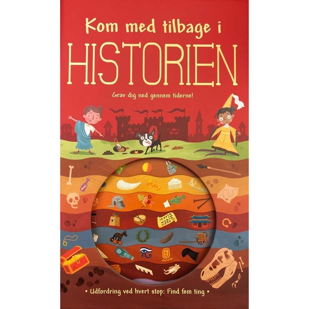 Kom med tilbage i historien - Børnebog - Papbog