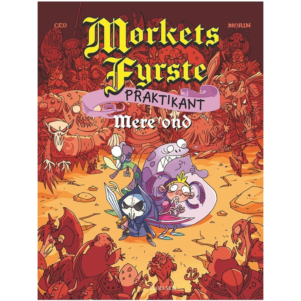 Mørkets fyrste praktikant (2) - Mere ond - Tegneserier - Hardcover