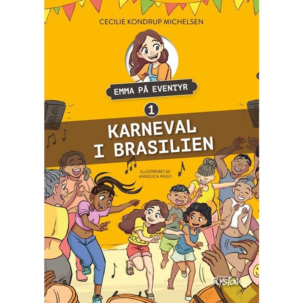 Karneval i Brasilien - Børnebog - Hardback