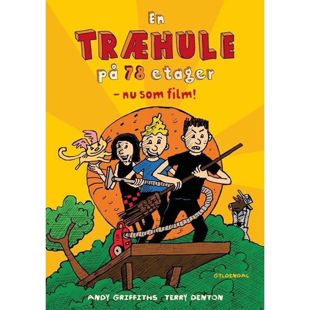 En træhule på 78 etager - nu som film! - Børnebog - Hardcover