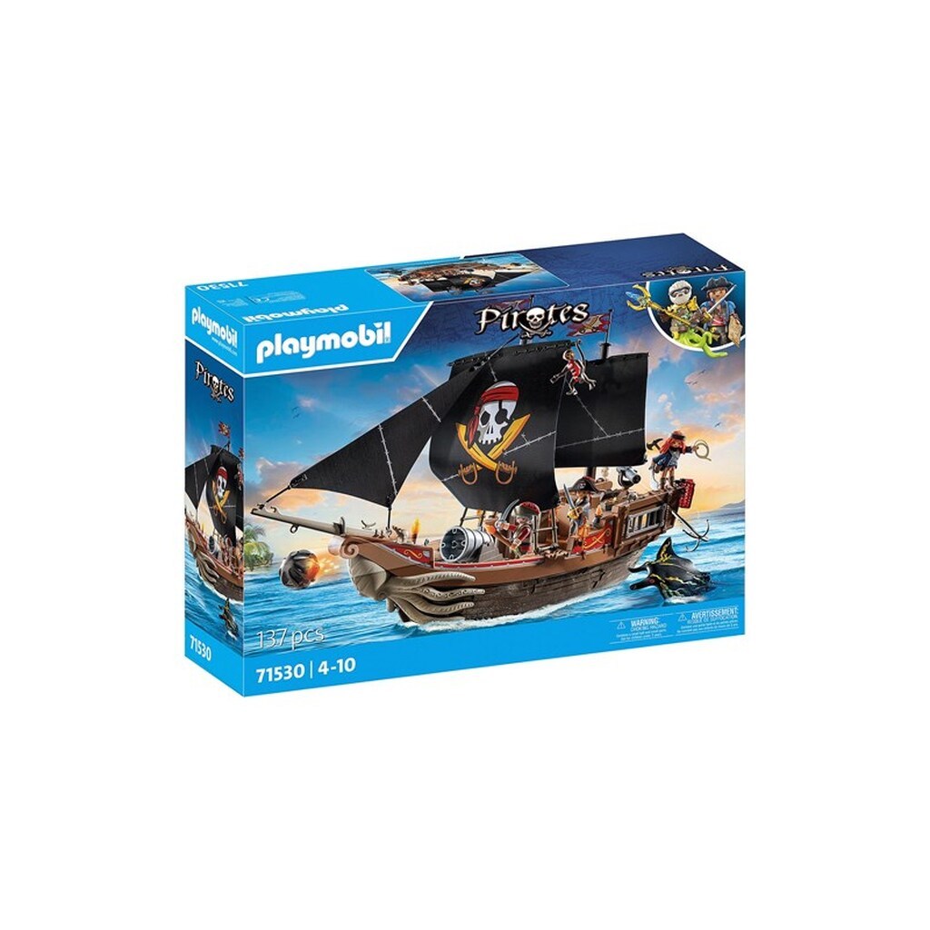 Playmobil Pirates - Stort piratskib