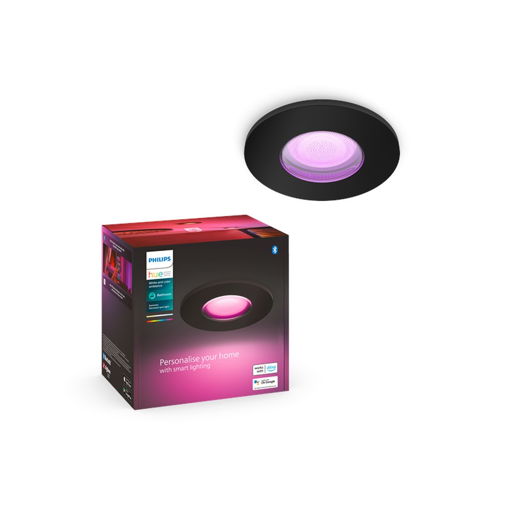 Philips Hue Xamento Recessed 1x5.7W - Black