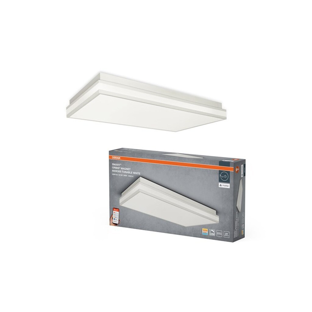 Osram SMART+ Orbis Magnet 4200lm 42W/827-865 600x300mm hvid WiFi