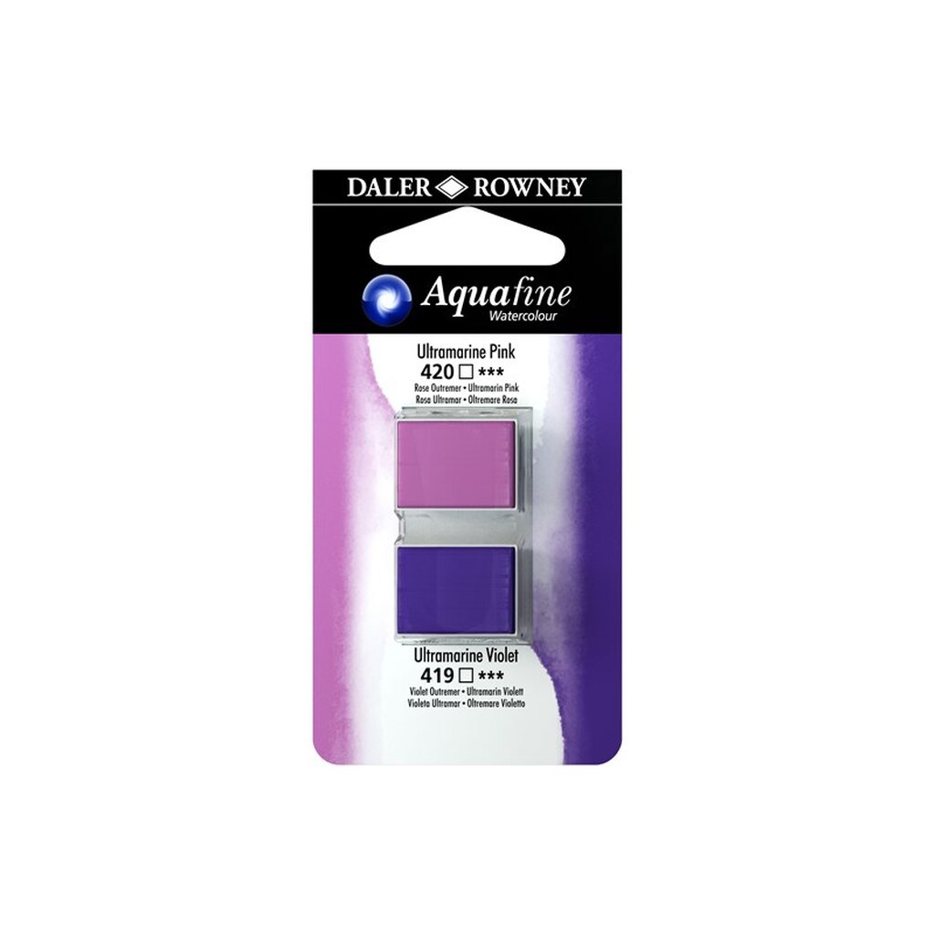 Daler-Rowney Aquafine HP Ultramarine Pink/Ultramarine Violet